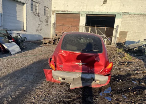 2002 Chrysler Pt Cruiser Touring z USA, uszkodzony, nr VIN 3C4FY58BX2T363904